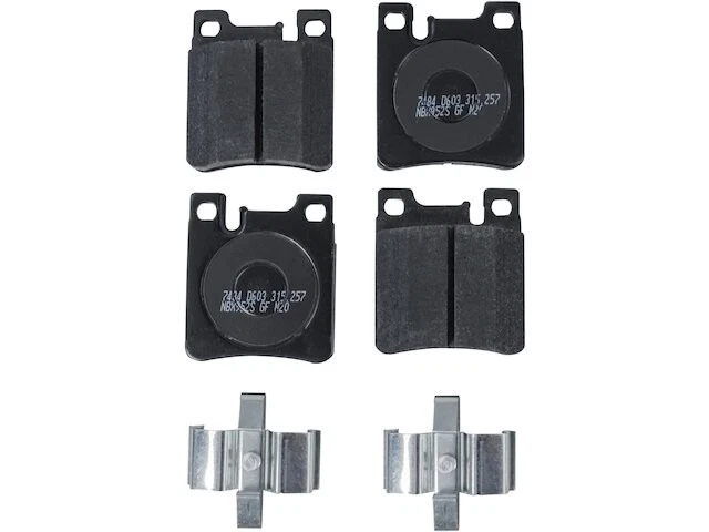 Conjunto de pastilhas de freio traseiras para 2005-2006 Chrysler Crossfire SRT-6 Supercharged MH881QF - Imagem 1 de 1