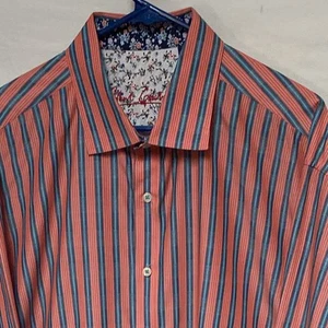 ROBERT GRAHAM Men’s L/S Casual Shirt Size XXL Color MULTI COLOR Striped - Picture 1 of 4
