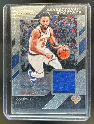 2018–19 Prizm Кортни Ли сенсационная футболка No4 Knicks - Изображение 1 из 2
