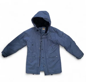 VTG NOS Carhartt WIP Anchorage Jacket Parka insulated Men’s Size Small Fur Hood - Picture 1 of 3