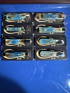 Case XX Sea Dragon Lot Of 8 All New In The Box with matching zippo - Picture 1 of 8