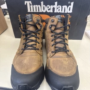 Timberland Pro REAXION Men's 0A27BG Waterproof Soft Toe Boots Size 7W - Picture 1 of 9