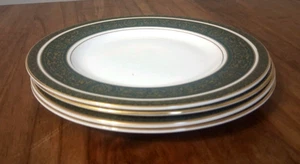 4 Royal Doulton Vanborough Green Bread & Butter Plates 6.5 INCH - Picture 1 of 5