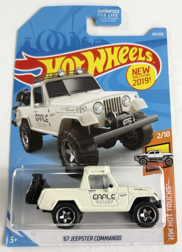 Hot Wheels 2019 #122/250 White Green 71 Porsche 911 Polizei HW Rescue