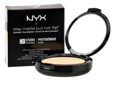 NYX PROFESSIONAL MAKEUP Stay Matte But Not Flat Powder Foundation, Natural - Image 1 of 4