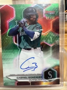 Bowman's Best 2023 - Best of 2023 autógrafos Gabriel González #B23-GG (AU, RC) - Imagen 1 de 2
