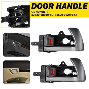 2X For 2007-2012 Hyundai Santa Fe Interior Inside Door Handle Right Passenger O - Picture 1 of 10
