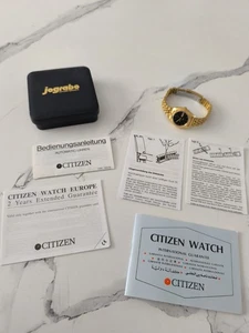 Wunderbare seltene Citizen Automatikuhr Eagle 7 21 Jewels Day Date Gold Schwarz - Bild 1 von 18