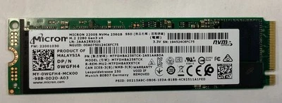 REFURBISHED MICRON MODEL: MTFDHBA256TCK, R-REM-MU2-MTFDHBAXXXTCK - Image 1 of 2