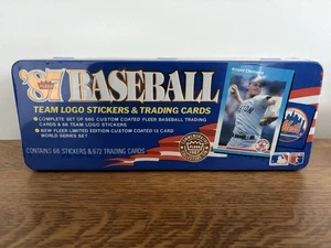1987 FLEER Baseball Collectors Edition FACTORY SEALED TIN Set NEW FREE SHIPPING - Picture 1 of 3