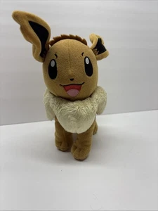 Pokemon Eevee 8” Peluche de pie Peluche Juguete Figura Malvado Genial Juguetes Usado en Excelente Condición - Imagen 1 de 5