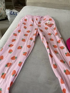 Strawberry Shortcake Juniors Pants “Berry Sweet” Sz Small - Picture 1 of 6
