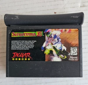 Cartuccia videogioco Atari Jaguar Supercross 3D 64 bit J9044E 1995 - non testata - Foto 1 di 4