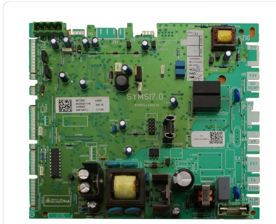 Glow Worm 2000802731 PCB – New & Boxed Boiler Replacement Part - Image 1 of 1