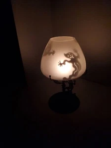 PARTYLITE Shadow Dancers Ghost Tea Light Lamp Candle Holder Halloween - Picture 1 of 6
