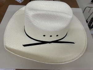 Twister Kid's Vented Western Straw Hat Large Size - Picture 1 of 5