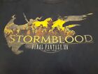 T-shirt promo double face vintage Final Fantasy XIV jeu vidéo Stormblood