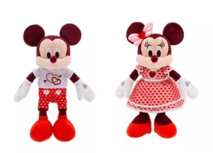 Disney 2024 Mickey & Minnie Mouse Plush set – Valentine's Day – 11'' NWT - Picture 1 of 1