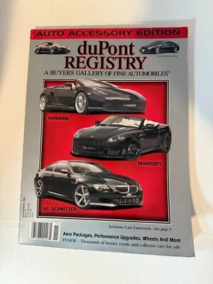 DuPont Registry Magazine November 2006 Foto 1 de 2