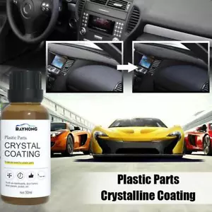 NEW Crystal Coating Plastic Restorer Auto Polish And UKSY Repair Coating C Y7P3 - Picture 1 of 8