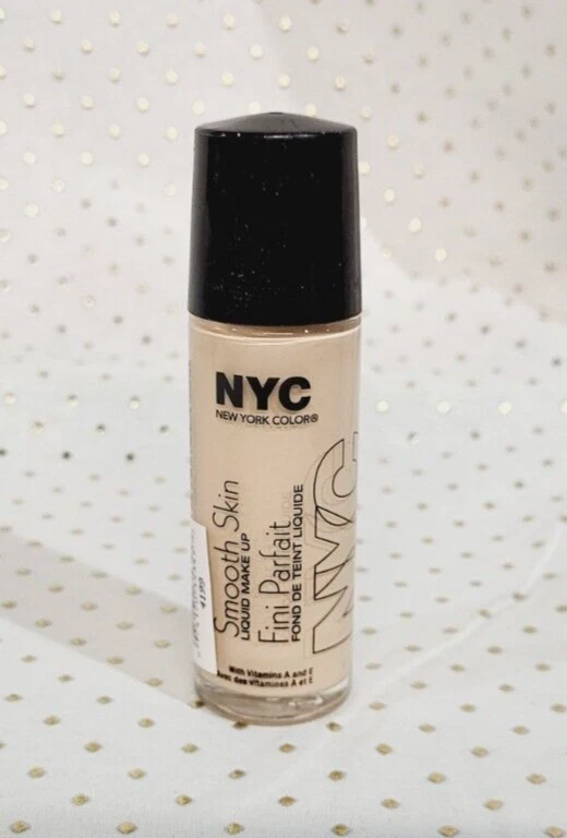 NYC Smooth Skin Liquid Foundation Lightweight Long Lasting ~ 676 IVORY 0.99 floz - Image 1 of 1