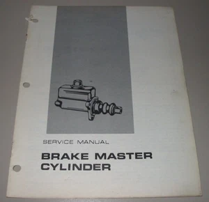 Service Manual Caterpillar Gabelstapler Brake Master Cylinder B-10 B-12 B-24  - Foto 1 di 1