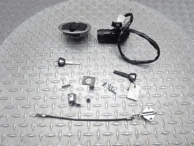 2024 24-25 Kawasaki ZX636 ZX6R Ninja 636 Juego de bloqueo Interruptor de encendido Llave Tapa de gas Foto 1 de 4