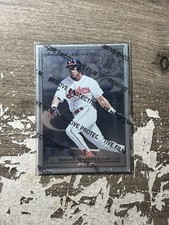 Manny Ramirez 1996 Leaf Preferred Steel #77 Cleveland Indians