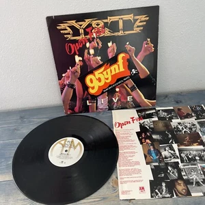 Rare Y&T Special Live Vinyl Album - Open Fire - Rock Vinyl EP Tampa 95YNF - 1985 - Picture 1 of 8