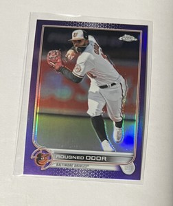 2022 Topps Chrome Update Rougned Odor Purple Refractor Baltimore Orioles