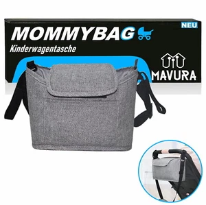 MOMMYBAG stroller bag stroller organizer buggy bag changing bag gray - Picture 1 of 5