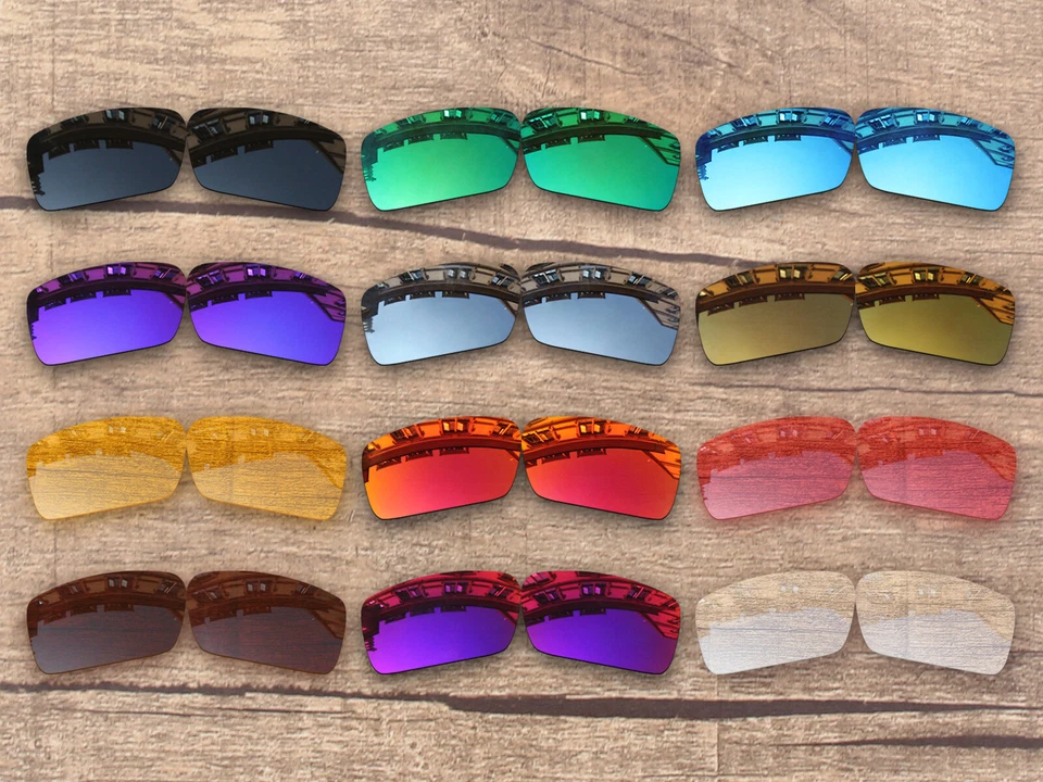 Vonxyz Polarisierte Ersatzgläser für Oakley Gascan Sonnenbrillen -Option