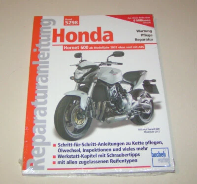 Manual De Reparación - Honda Hornet 600 Tipo PC41 - A Partir Del Año 2007 - Imagen 1 de 2