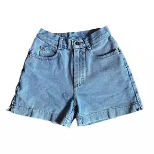 PRE-OWNED - Vintage Denim Mini Shorts - Picture 1 of 4
