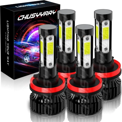 Lâmpadas de LED alta baixa para Chrysler Town & Country Van 4 portas 3.6L 2008-2016 - Imagem 1 de 4