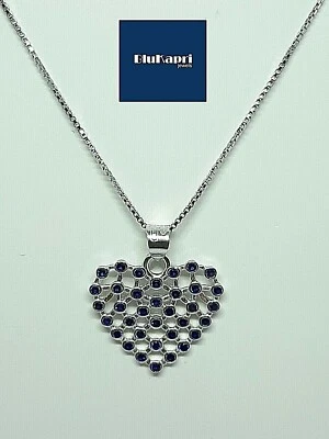 Ciondolo collana Donna Cuore in Argento catenina ARGENTO 925/1000 - Immagine 1 di 4