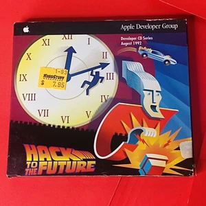 Apple Developer Group CD Series August 1992 Hack To The Future Vtg RARE - Picture 1 of 5