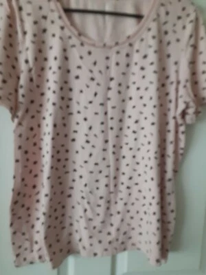 Camisa CORAL BAY Mujer Talla X Grande Manga Corta Cuello Redondo  Foto 1 de 2