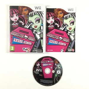 Monster High Lycée d'enfer Wii / Jeu Sur Console Nintendo Wii et Wii U - Foto 1 di 1