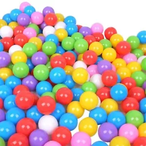 Bolas de juguete divertidas y seguras para niños de plástico suave para piscina y área de juegos - Imagen 1 de 10