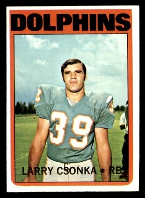 1972 Topps Football #140 Larry Csonka NM/MT *d5 - Image 1 of 2