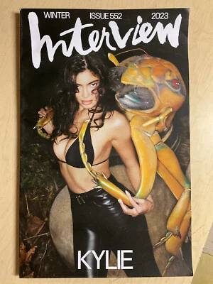 Winter 2023 Issue #552 INTERVIEW magazine Kylie Jenner sexy cover + Talia Ryder - Image 1 of 4