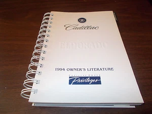 1994 Cadillac Deville  Owner's Manual + Leather Slipcase  - Bild 1 von 1