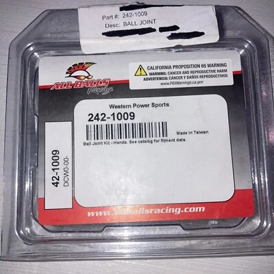 Kit de rótula All Balls 1988-2014 Honda TRX250 Sportrax Recon Rancher 242-1009 Foto 1 de 2