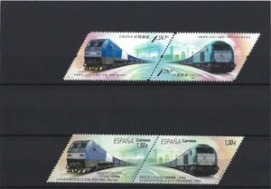 2019-13 CHINA 5101 - 5102 Eisenbahn Strecke für Güterzüge Yiwu Madrid Spain 5359 - Picture 1 of 1
