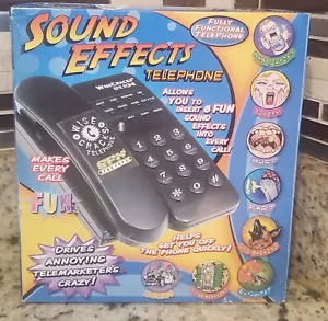 Sound Effect Telephone EFX Factory 2003 Adams Apple Dist. Makes Calling Fun ! - Picture 1 of 5