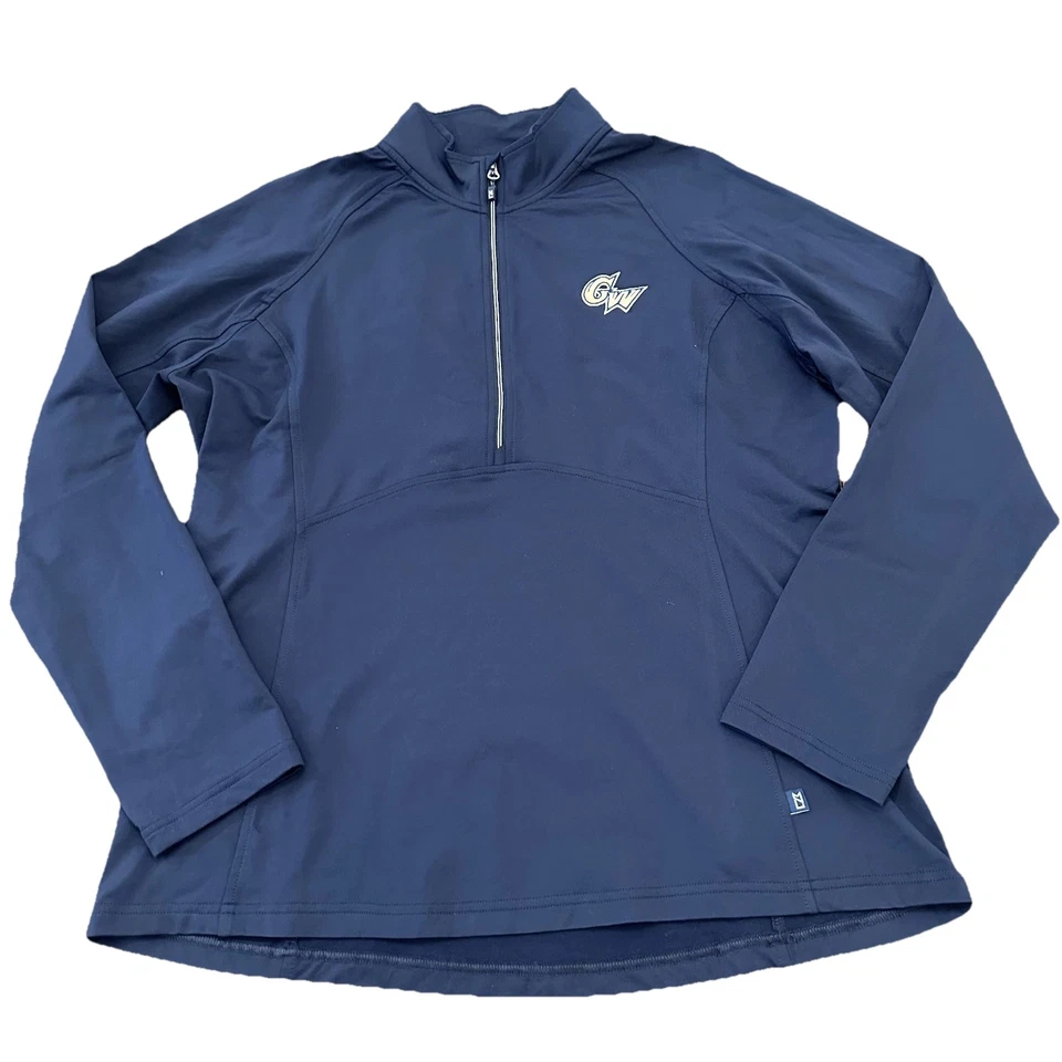 Pullover Cutter & Buck George Washington Colonials 1/4 cremallera talla XL para mujer nuevo con etiquetas Foto 1 de 4