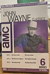 AMC 6-Movies John Wayne Classics 3-DVD 2004 NEW SEALED Box Set Lot SIX Classics! - Bild 1 von 12
