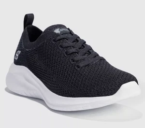 S Sport By Skechers Women's Resse 2.0 Elastic Gore Sneakers Black - SIZE 11 - Picture 1 of 5