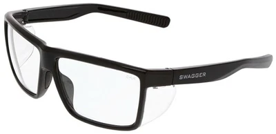 Gafas de seguridad Swagger SR2 con almohadilla nasal TPR suave y protectores laterales desmontables Foto 1 de 4